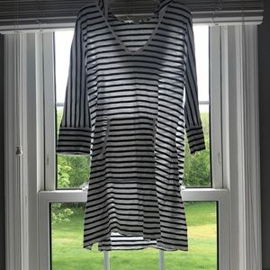 Banana Republic Striped Hooded Dress!!!